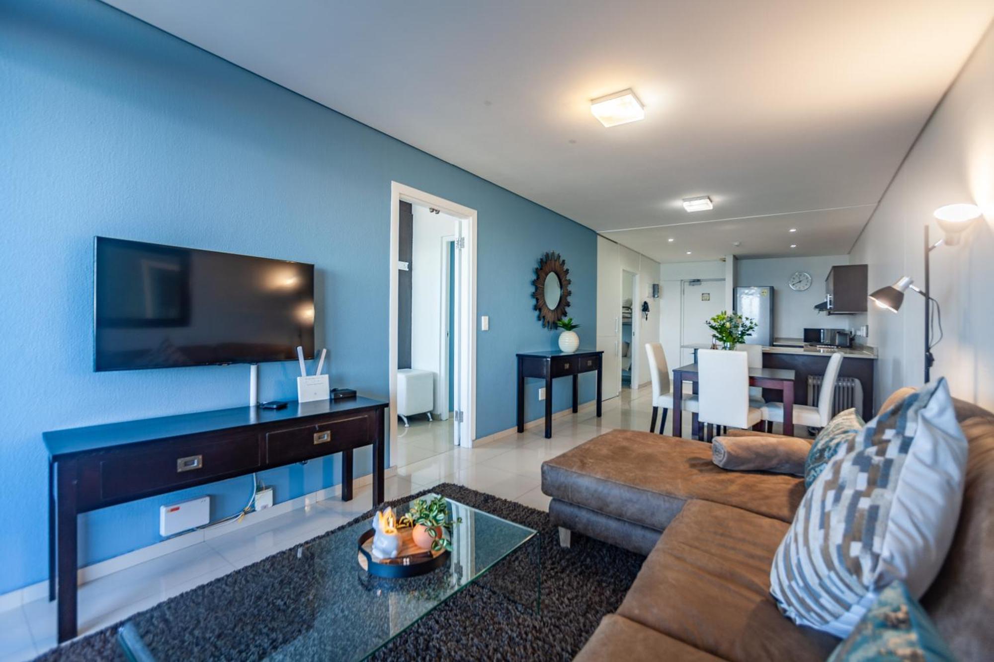 בלוברגסטראנד Modern Beachfront With Ocean Views - Infinity G9, Blouberg, Cape Town מראה חיצוני תמונה